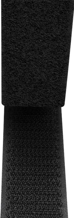 Productafbeelding LogiLink Zelfklevende klittenbandset, zwart, 25 mm breed, rol, 5 m (25 mm)