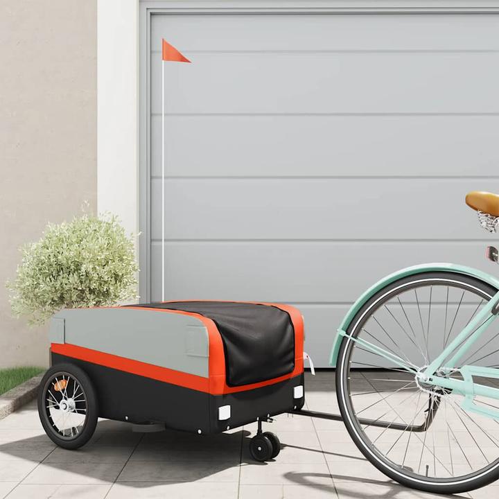 Produktbild VidaXL Fahrradanhänger 45 kg Eisen
