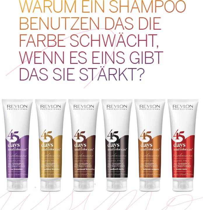 Produktbild Revlon Professional 45 Days Stunning Highlights Shampoo (275 ml, Flüssiges Shampoo)