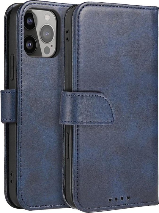 Produktbild Hurtel Back panel cover Magnet Case with Flip for Samsung Galaxy A56 - Blue (Samsung Galaxy A56)