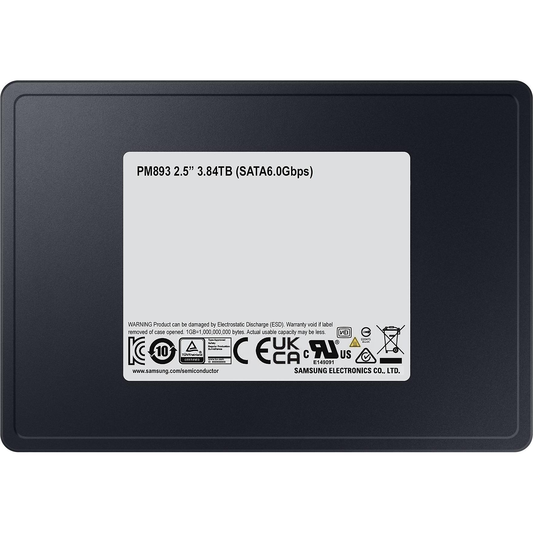 Samsung PM893 Retail (3840 GB, 2.5"), SSD