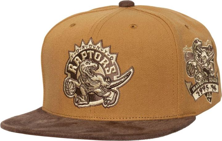 Actual product image Mitchell & Ness Strapback Cap - Coffee Toronto Raptors (One size)