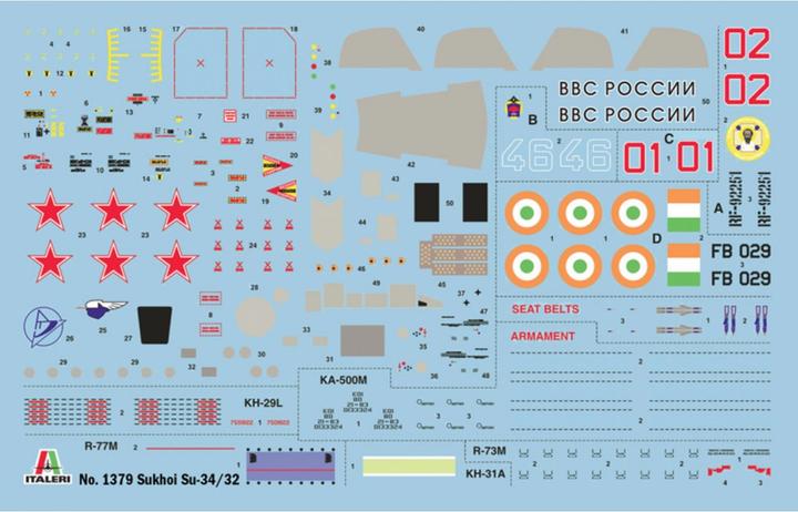 Actual product image 1:72 SUKHOI SU-34 "Fullback