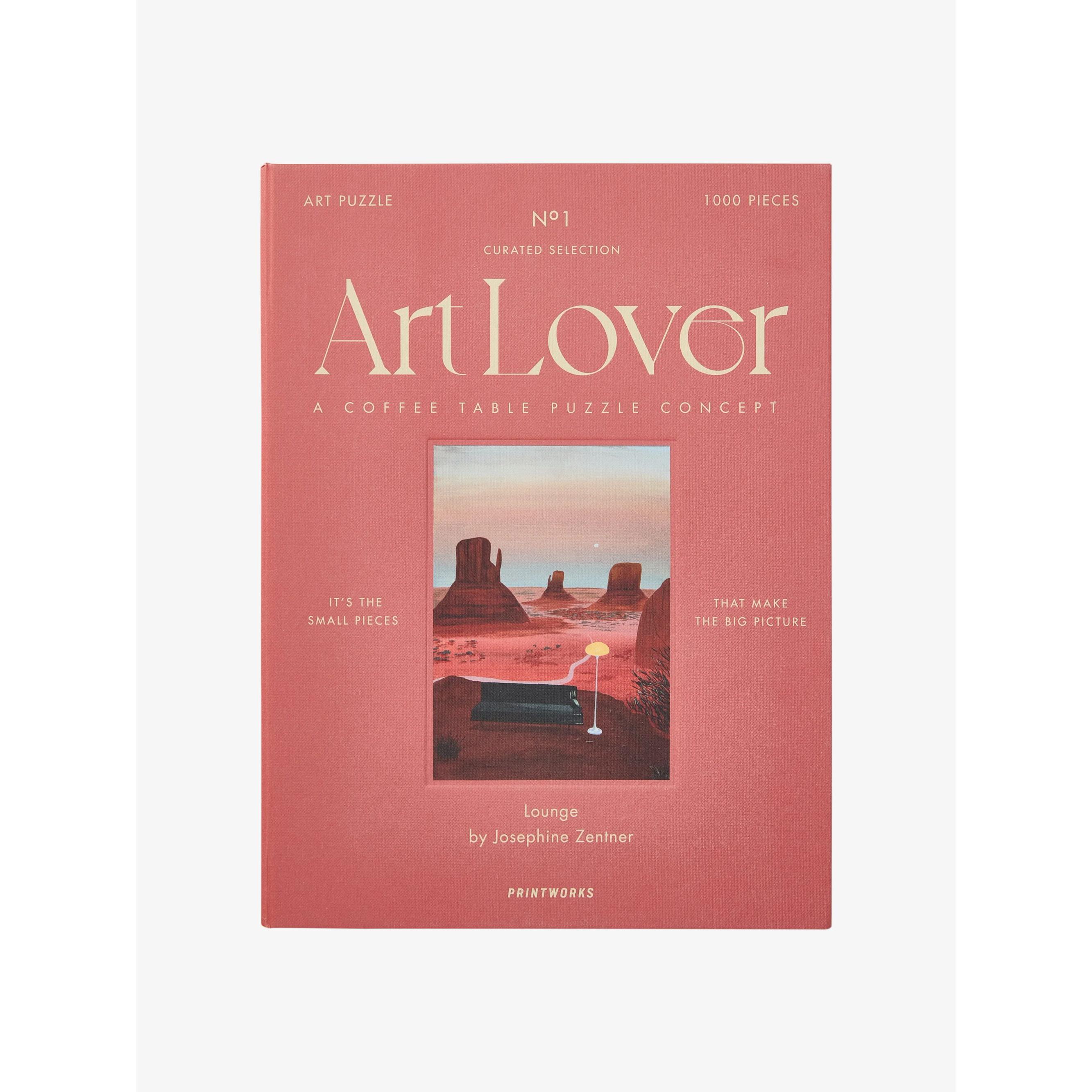 Thumbnail - Printworks Puzzle ziegelrot (1000 Teile)