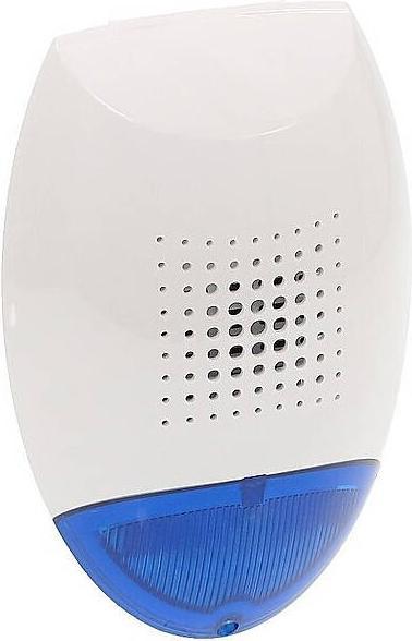 Satel SD-3001 BL Sirène extérieure bleue 120dB 12V/1,2Ah