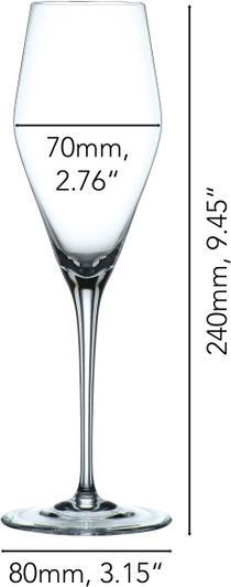 Productafbeelding pfister Vinova (28 cl, 4 Bril, Champagneglazen)