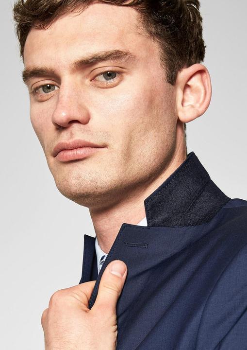 Actual product image s.Oliver Black Label Slim Fit Wool Blend Jacket (48)