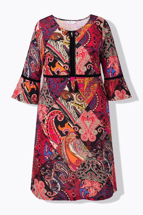 Produktbild Miamoda Kleid, Patch-Muster, Samtbänder (52)