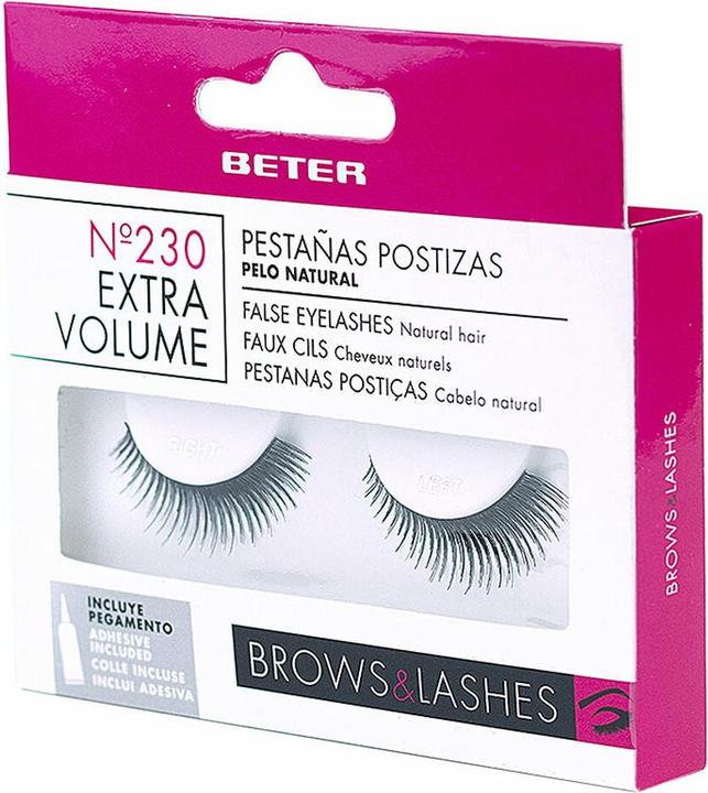 Actual product image Beter False Eyelashes No. 232 Lenght (Artificial eyelashes)