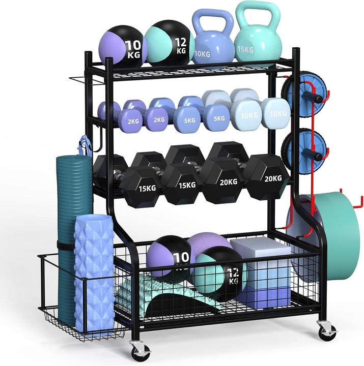 Zachvo Aufbewahrungsregal für Gym-Equipment