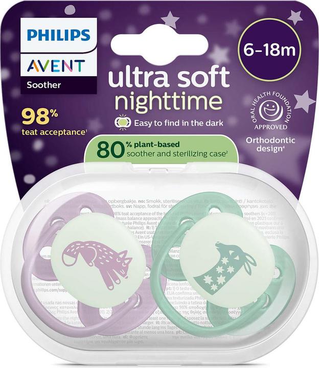 Actual product image Philips Avent Ultra soft (2x, 6 - 18 Months)