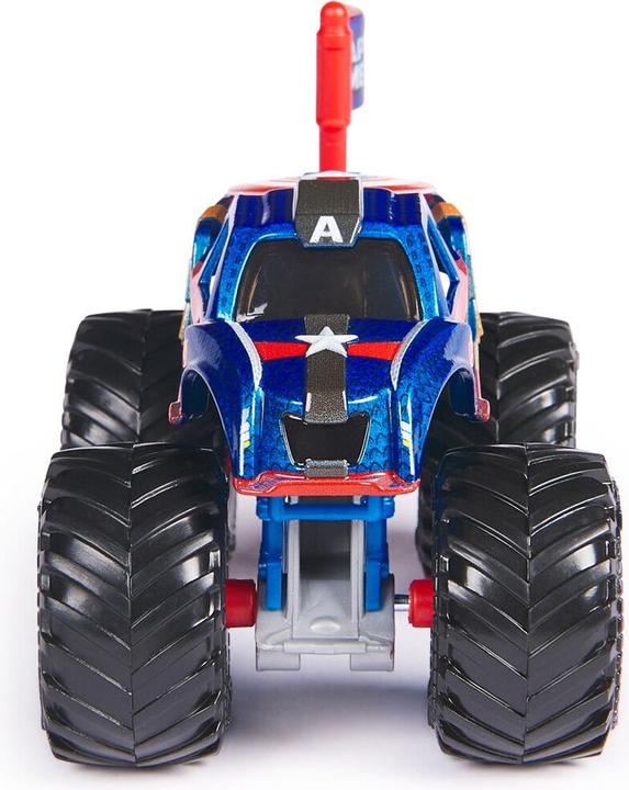 Produktbild Monster Jam 1:64 Marvel Single-Captain America (6071333)