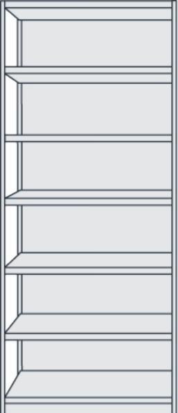 Actual product image kaiserkraft Office boltless shelving