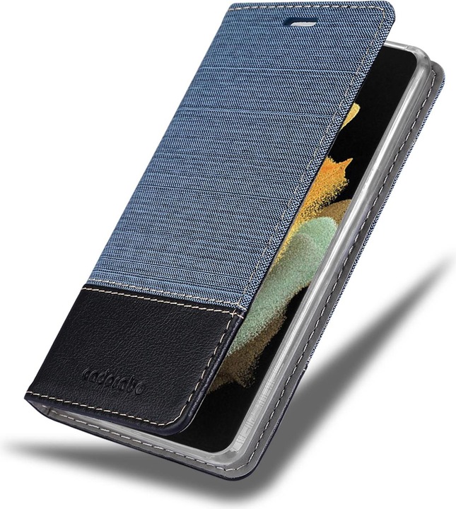 Actual product image Cadorabo Jeans Book Cover (Samsung Galaxy S22 Ultra)
