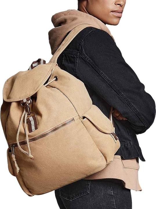 Actual product image Quadral Vintage Canvas Backpack (18 l)
