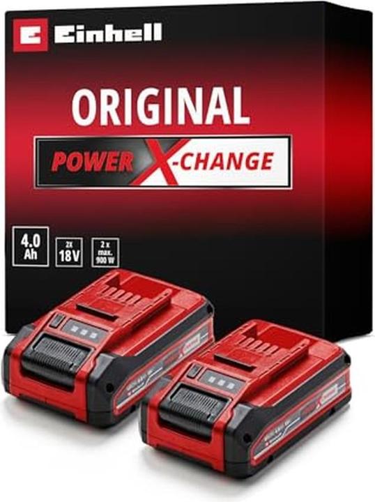 Actual product image Einhell PXC Plus Twinpack (18 V)