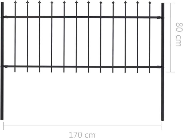 Produktbild vidaXL Zaunpaneel
