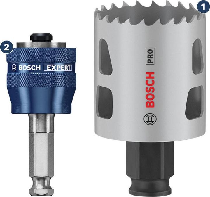 Immagine prodotto Bosch Professional Zubehör Set di seghe a tazza PRO Multi Material PC Plus, 14 pezzi. (20, 22, 25, 32, 35, 40, 44, 51, 60, 68, 76 mm)