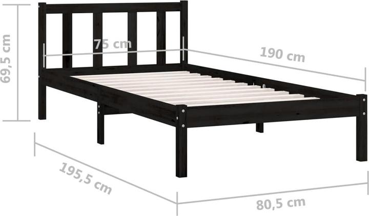 Actual product image VidaXL Volodymyr (75 x 190 cm)