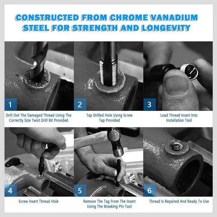 Actual product image CCLife Thread repair kit