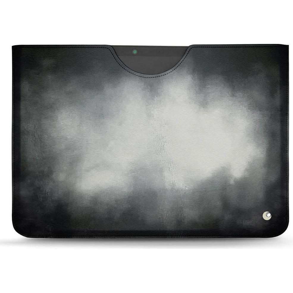 Noreve Lederschutzhülle (Microsoft Surface Pro X), Tablet Hülle, Grau