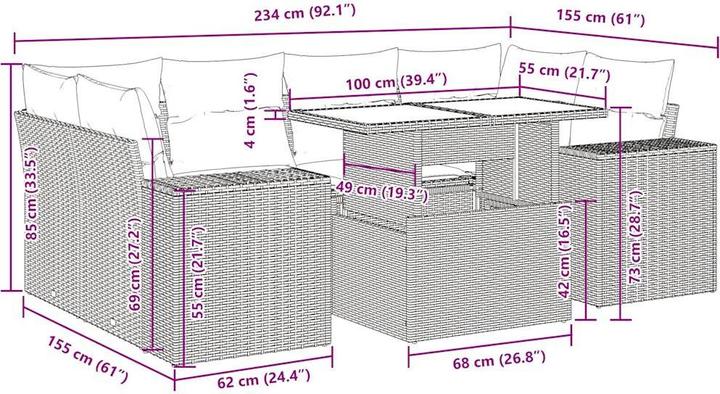 Produktbild vidaXL Emeline