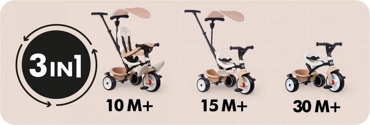 Immagine prodotto Smoby Triciclo Baby Balade Beige