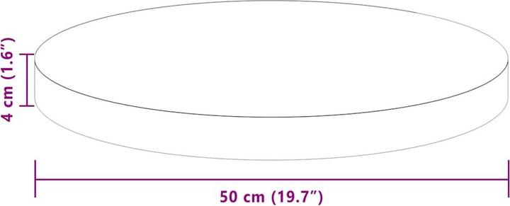 Produktbild vidaXL Moderne Möbel (50 x 50 x 4 cm)