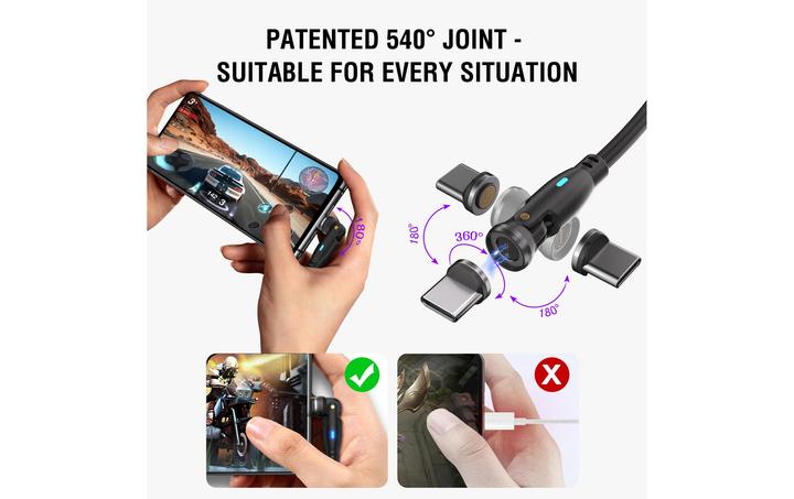 Actual product image 4smarts USB A – USB C (1.80 m, USB 2.0, 100 W)