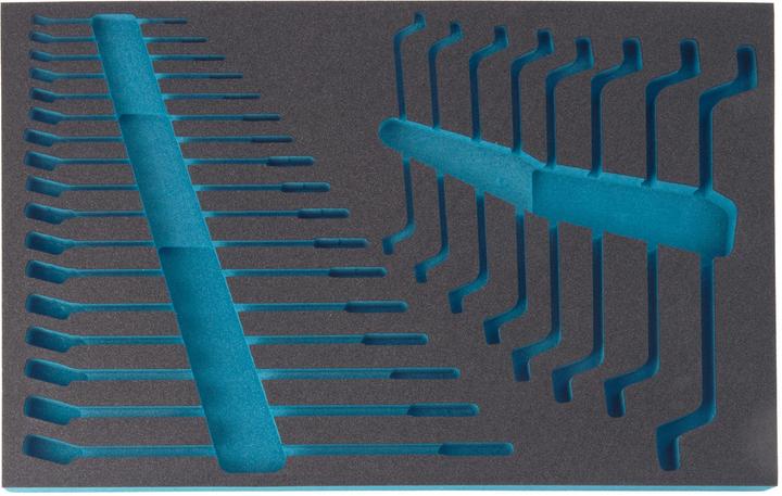 HAZET 2C inzetstuk van zacht schuim 163-30L