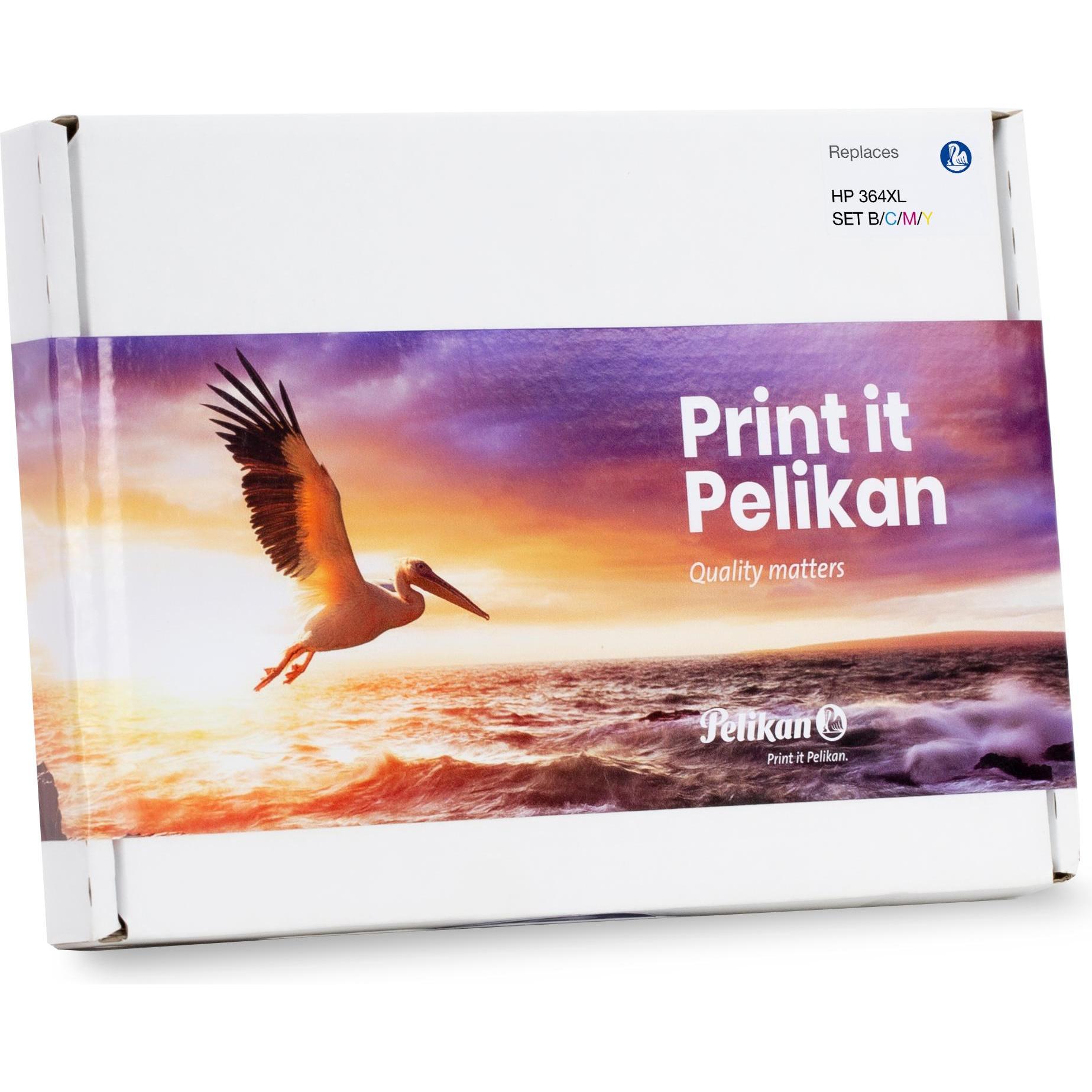 Pelikan, Druckerpatrone, 364XL (M, BK, C, Y)
