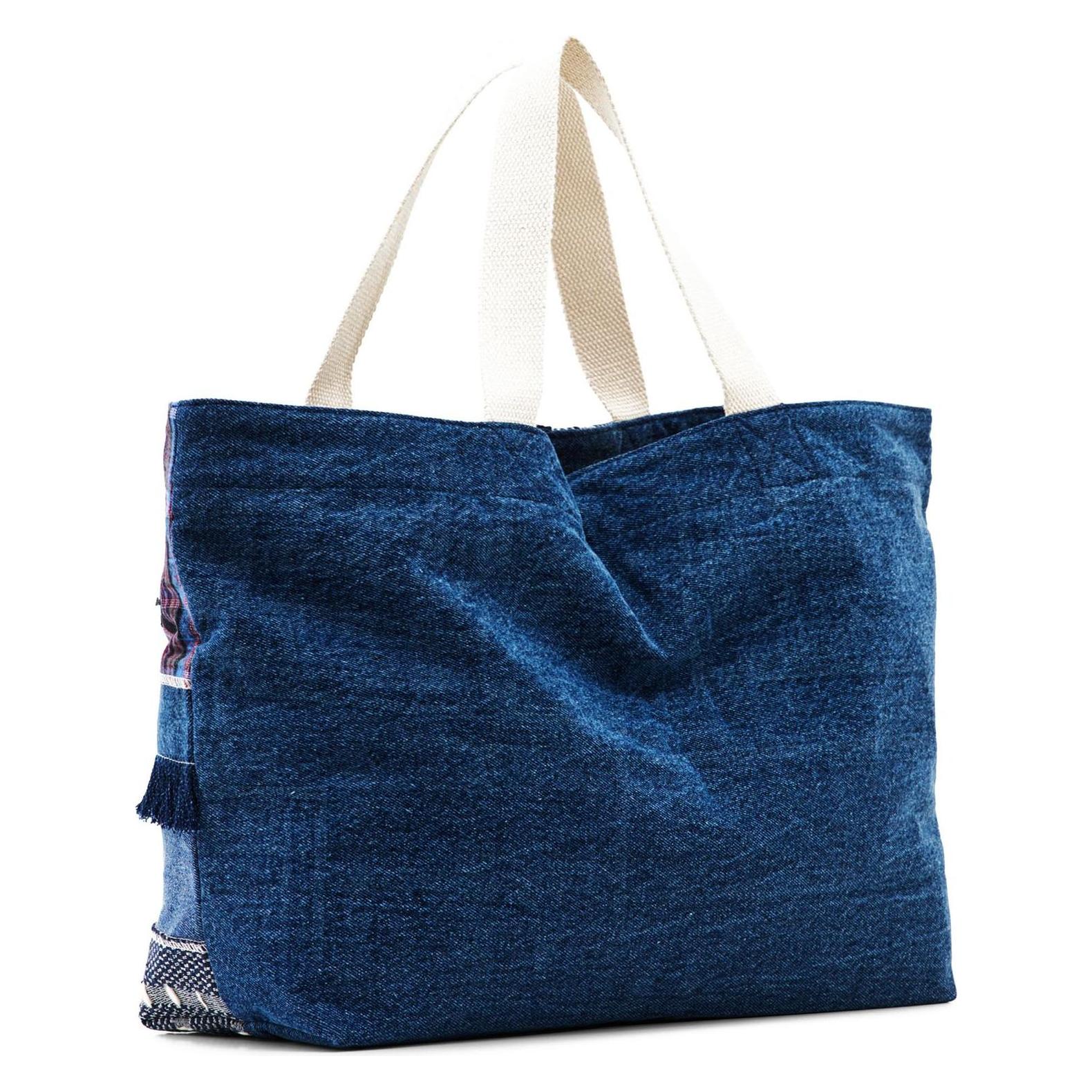 Desigual, Tasche, Casual Romantic Shopper Tasche 42.5 Cm, Blau, (21 l)