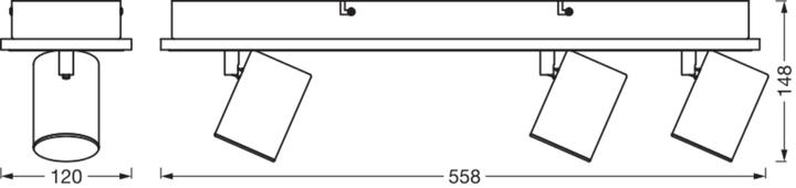Actual product image Ledvance LEDV LED ceiling light (2300 lm)