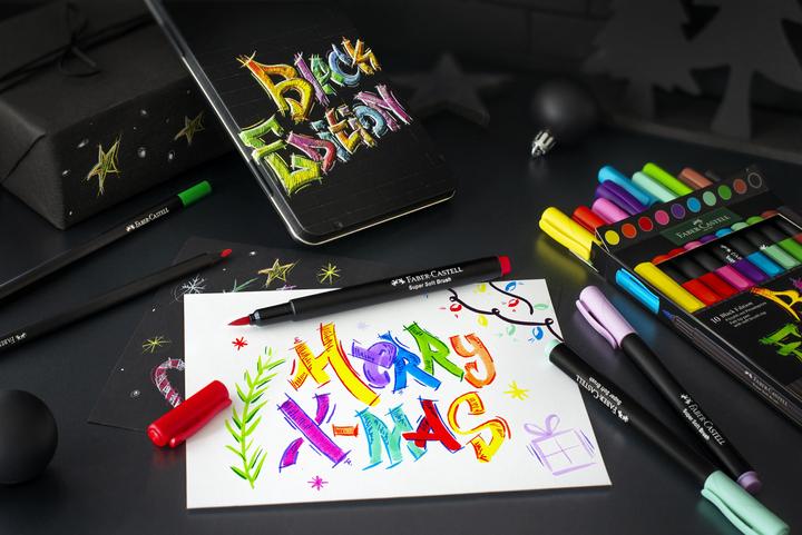 Actual product image Faber-Castell Black Edition (Multicoloured, Black, 12 x)