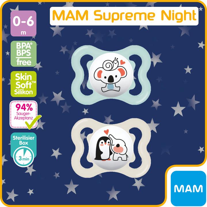 Image du produit MAM Nuit suprême (2 x, jusqu'à 6 M.)