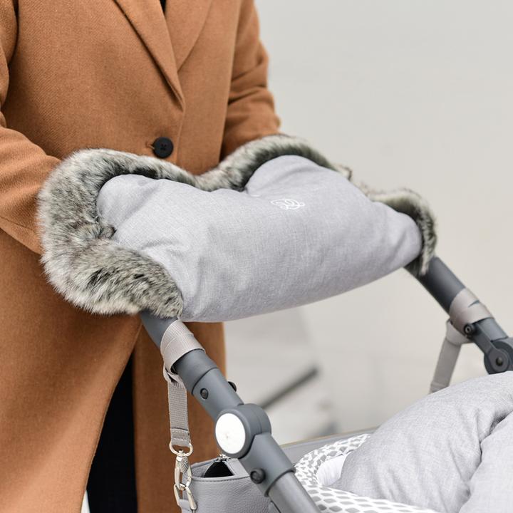 Actual product image Maylily Stroller handmuff - Elegant graphite