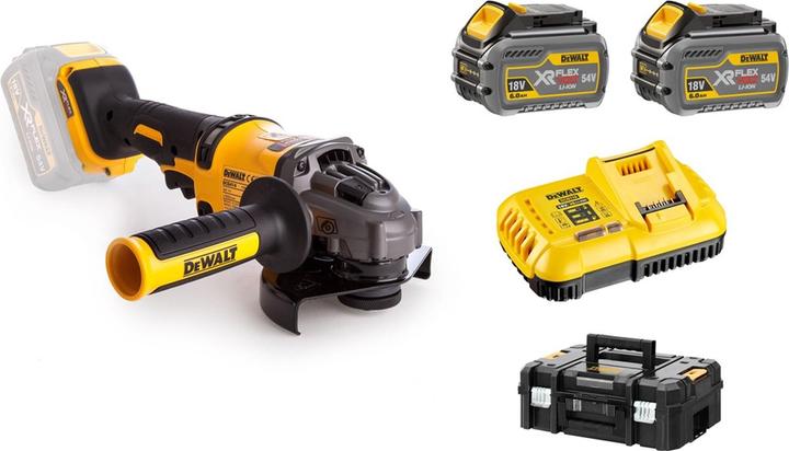 Image du produit DeWalt Meuleuse d'angle sans fil DCG414T2 (125 mm)