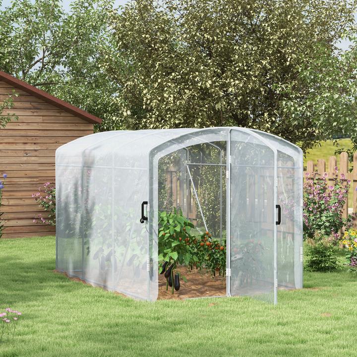 Actual product image Outsunny Tunnel greenhouse