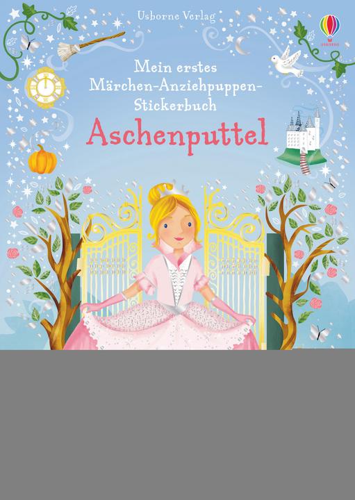 Actual product image My first fairy tale dress-up doll sticker book: Cinderella