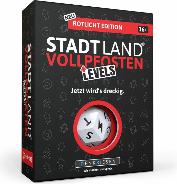Produktbild Denkriesen Stadt Land Vollpfosten - Levels Rotlicht Edition (d) (Deutsch)