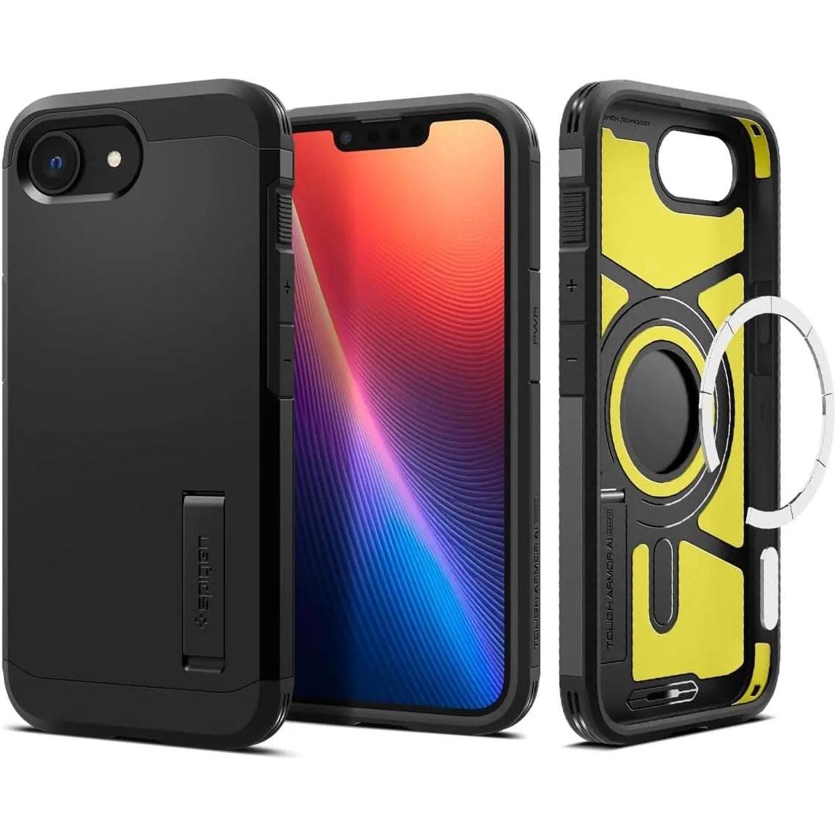 Spigen Nero Tough Armor Magfit (Apple Iphone 16E, Apple Iphone 17E), Cover Smartphone,