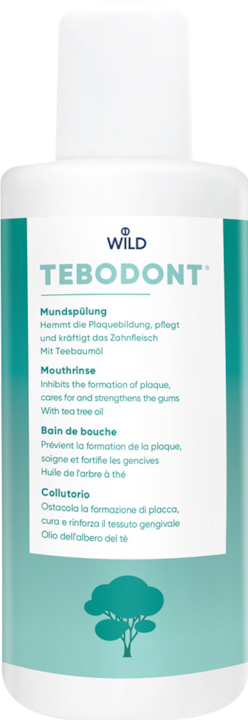Immagine prodotto Tebodont Colluttorio all'olio di tea tree senza fluoruro (400 ml, Collutorio)