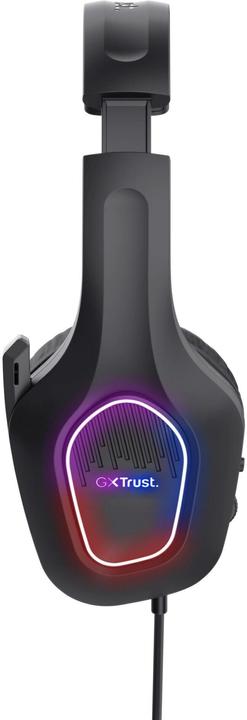 Actual product image Trust Gxt416 Zirox LED Headset Blk (Cable)