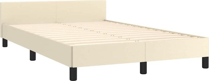 Actual product image vidaXL Bettgestell mit Kopfteil (120 x 190 cm)