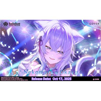 Hololive OFFICIAL CARD GAME Start Deck Blue Nekomata Okayu - EN (Inglese, Pacchetto Booster)