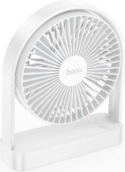 Actual product image Hoco Other small household appliances ultra thin desktop fan HX65 white (25 dB)