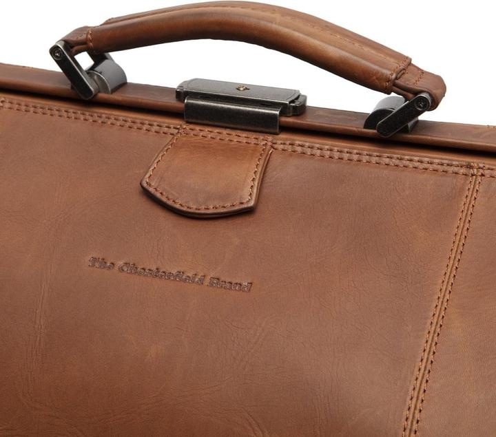 Actual product image The Chesterfield Brand Chesterfield Brand Leren Weekendtas Cognac Corfu (38 l)