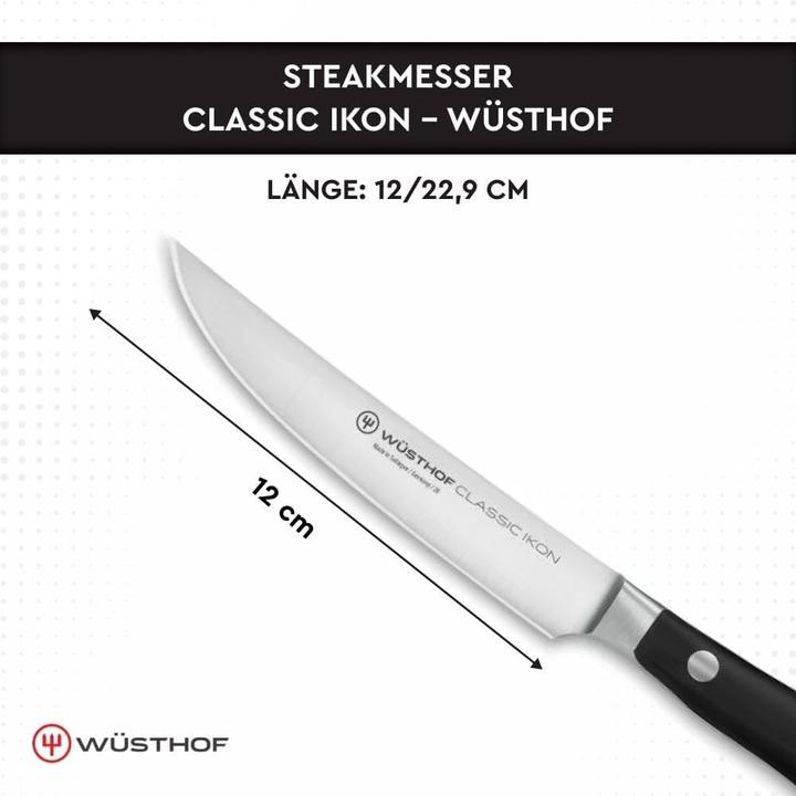 Produktbild Wüsthof Steakmesser / Steak knife, 12 cm, Classic Ikon (Messer)