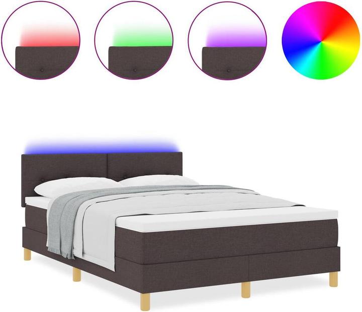 Actual product image vidaXL Boxspringbett (140 x 190 cm)