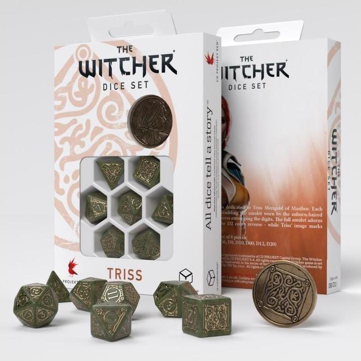 Actual product image Q Workshop Dice The Witcher - Triss: The Fourteenth of the Hill (7)